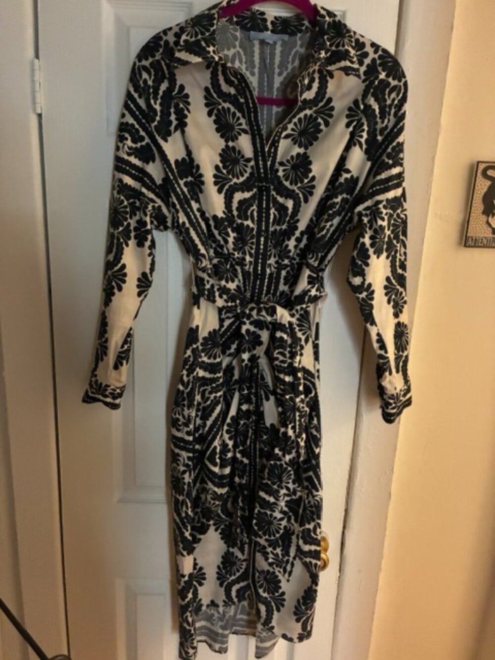 Antonio Melani Brynn Floral Shirtdress Size 8
